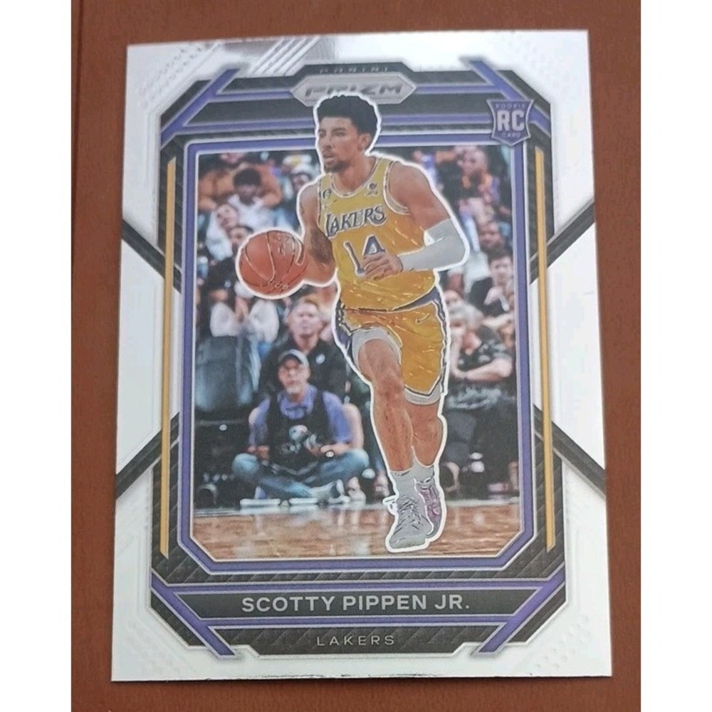 2022-23 Panini Prizm #232 Scotty Pippen Jr. RC Lakers Silver Prizm Rookie Card